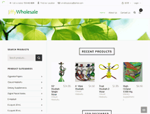 Tablet Screenshot of jiffywholesale.com